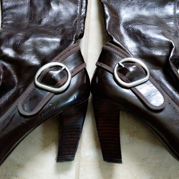 Franco Sarto Artist's Collection Buckle Vegan Boot - Picture 4 of 8